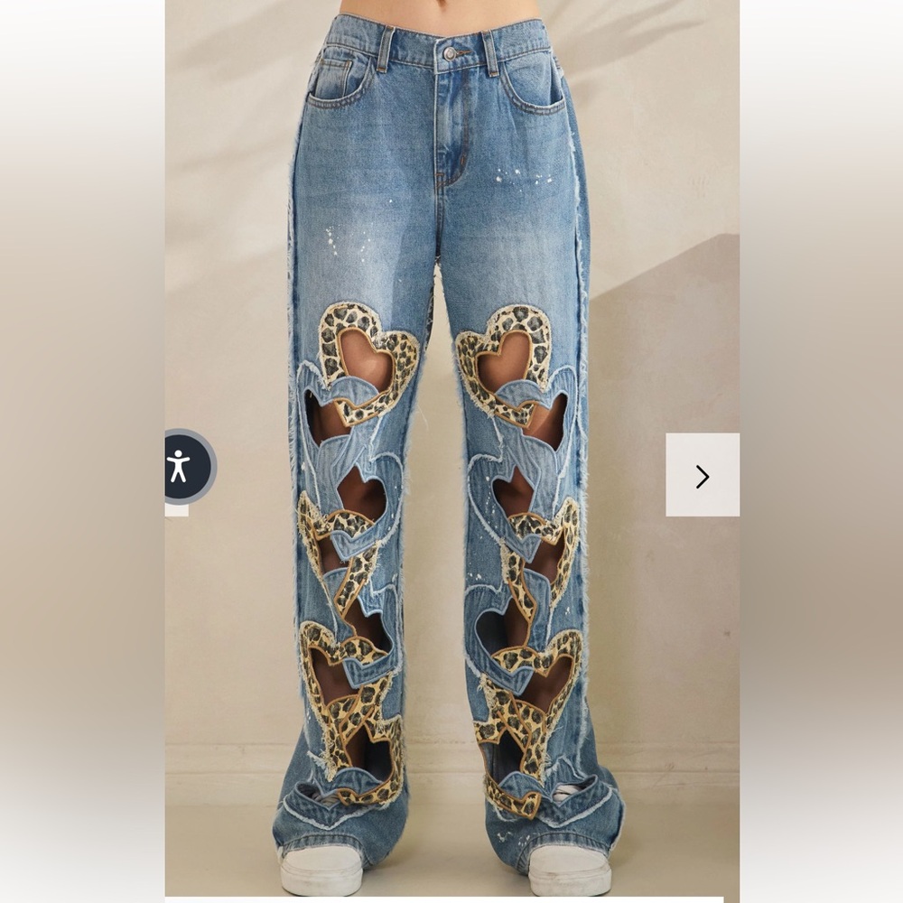 Oli & Hali Open Heart Jeans
